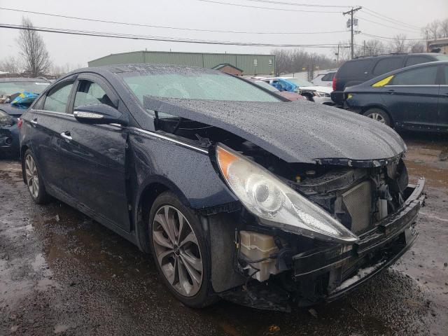 5NPEC4AB7DH580912 - 2013 HYUNDAI SONATA SE BLUE photo 4