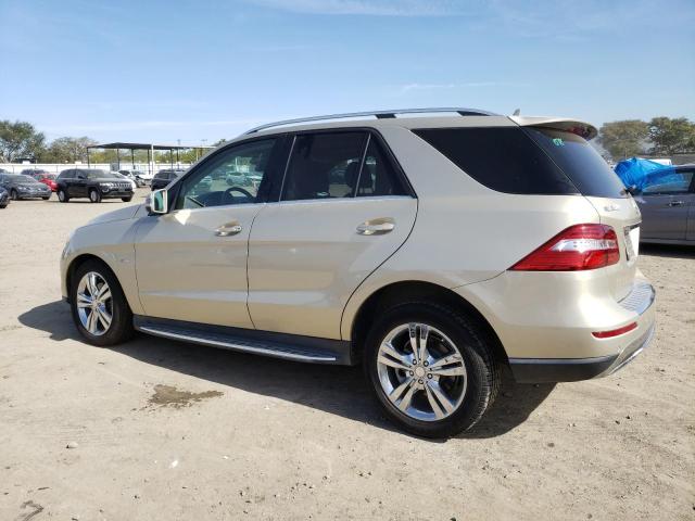 4JGDA5HB4CA015239 - 2012 MERCEDES-BENZ ML 350 4MATIC TAN photo 2