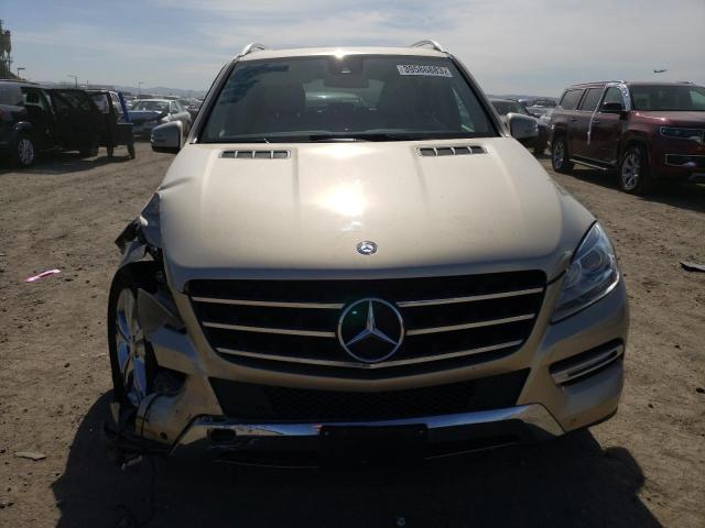 4JGDA5HB4CA015239 - 2012 MERCEDES-BENZ ML 350 4MATIC TAN photo 5