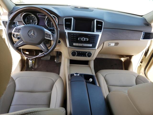 4JGDA5HB4CA015239 - 2012 MERCEDES-BENZ ML 350 4MATIC TAN photo 8