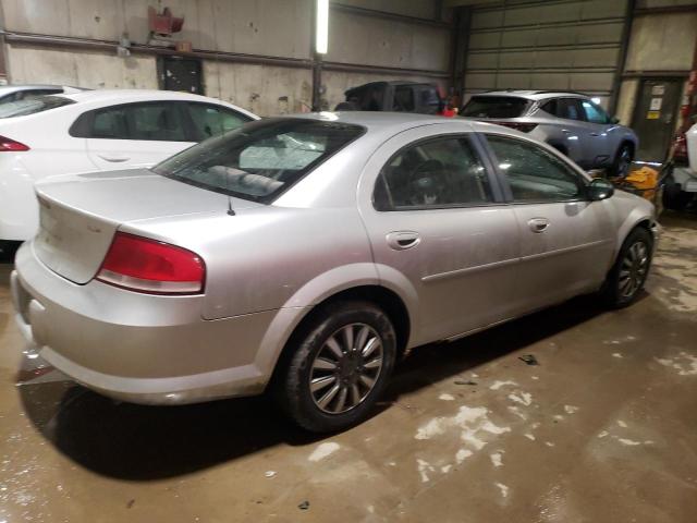 1C3EL46X42N222740 - 2002 CHRYSLER SEBRING LX SILVER photo 3