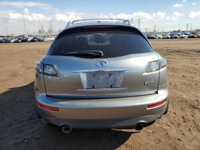 JNRAS08W47X208939 - 2007 INFINITI FX35 GRAY photo 6