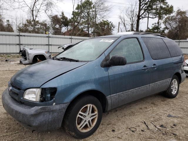 2000 TOYOTA SIENNA LE, 