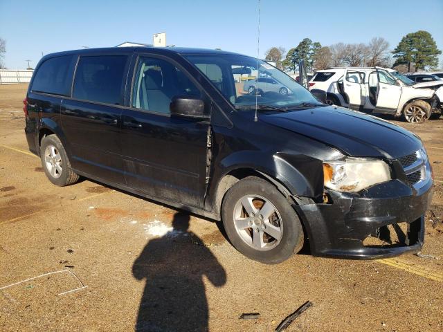 2C4RDGBG9CR335962 - 2012 DODGE GRAND CARA SE BLACK photo 4