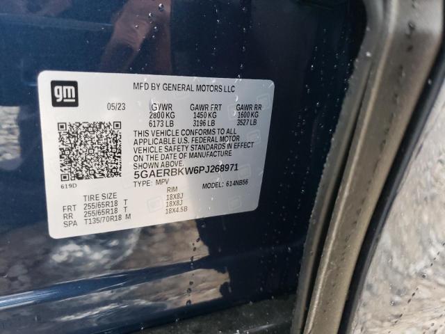 5GAERBKW6PJ268971 - 2023 BUICK ENCLAVE ESSENCE 蓝色 照片 13