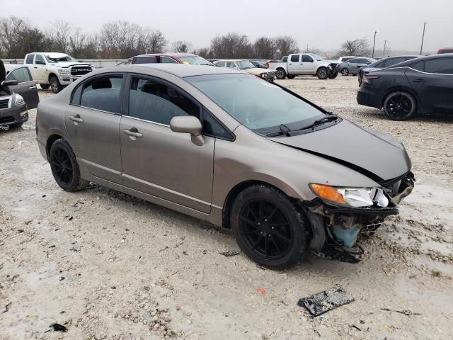 1HGFA15506L069975 - 2006 HONDA CIVIC LX GOLD photo 4