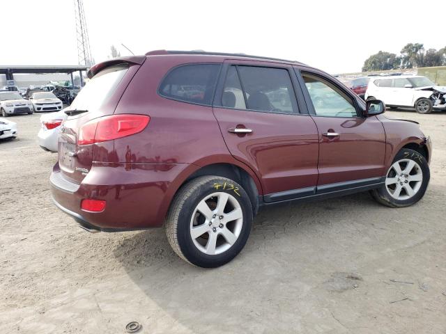 5NMSH13E47H085529 - 2007 HYUNDAI SANTA FE SE RED photo 3