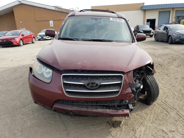 5NMSH13E47H085529 - 2007 HYUNDAI SANTA FE SE RED photo 5