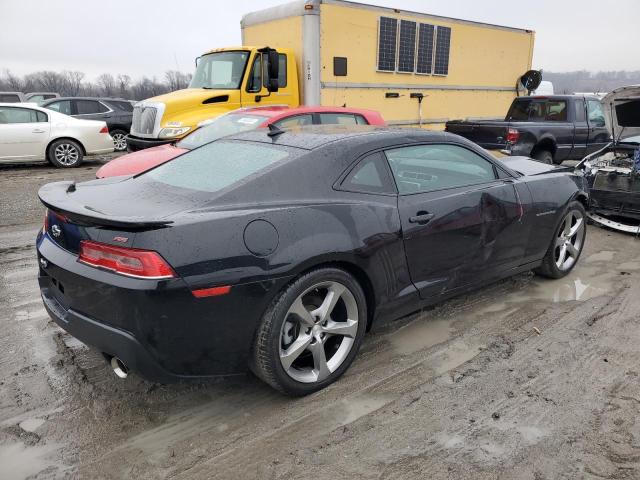 2G1FC1E34E9181491 - 2014 CHEVROLET CAMARO LT BLACK photo 3