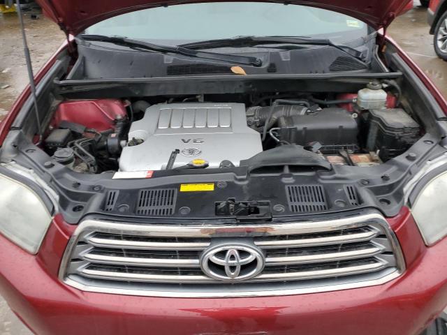 JTEES43A392150905 - 2009 TOYOTA HIGHLANDER SPORT MAROON photo 11