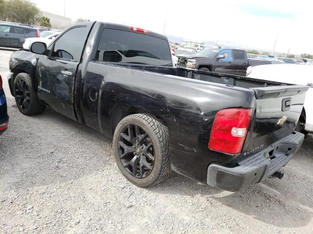 1GCEC14X97Z644659 - 2007 CHEVROLET SILVERADO C1500 CLASSIC BLACK photo 2