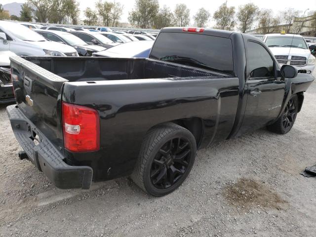 1GCEC14X97Z644659 - 2007 CHEVROLET SILVERADO C1500 CLASSIC BLACK photo 3