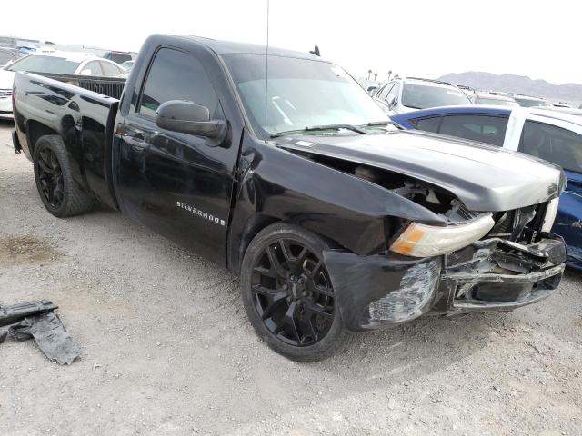 1GCEC14X97Z644659 - 2007 CHEVROLET SILVERADO C1500 CLASSIC BLACK photo 4