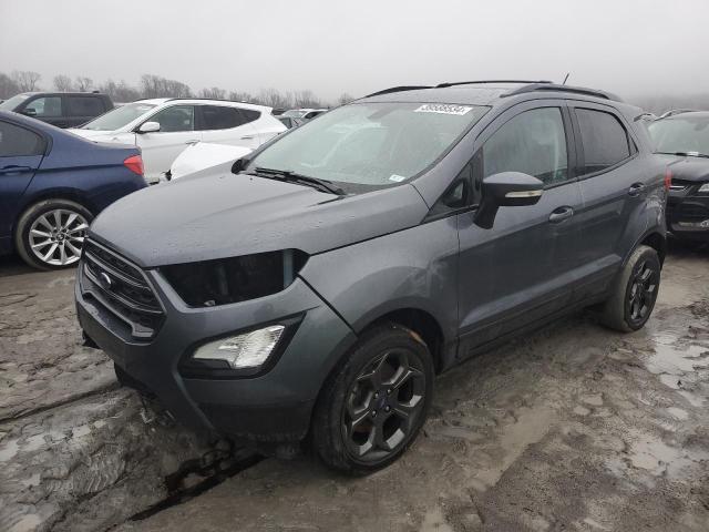 MAJ6P1CL0JC175503 - 2018 FORD ECOSPORT SES GRAY photo 1