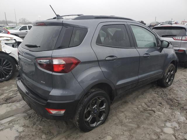 MAJ6P1CL0JC175503 - 2018 FORD ECOSPORT SES GRAY photo 3