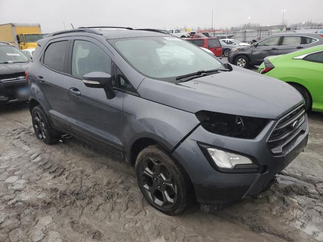 MAJ6P1CL0JC175503 - 2018 FORD ECOSPORT SES GRAY photo 4