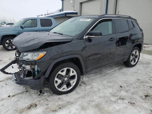 3C4NJDCB5KT666056 - 2019 JEEP COMPASS LIMITED BLACK photo 1