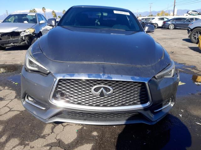 JN1CV7EK1HM110354 - 2017 INFINITI Q60 BASE GRAY photo 5