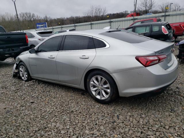 1G1ZD5ST6MF008678 - 2021 CHEVROLET MALIBU LT SILVER photo 2