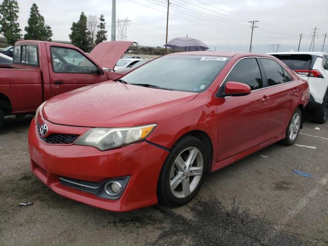 4T1BF1FK7CU544462 - 2012 TOYOTA CAMRY BASE RED photo 1