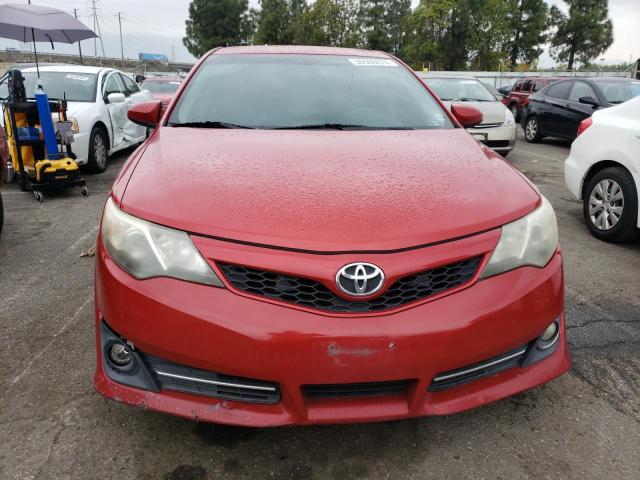 4T1BF1FK7CU544462 - 2012 TOYOTA CAMRY BASE RED photo 5