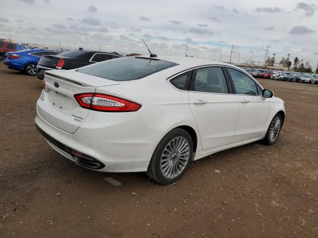 3FA6P0K91ER165165 - 2014 FORD FUSION TITANIUM WHITE photo 3