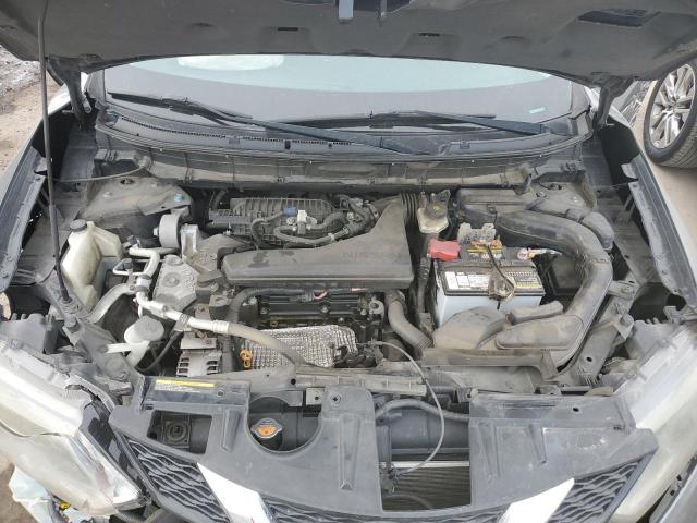 5N1AT2MT9FC900538 - 2015 NISSAN ROGUE S GRAY photo 12