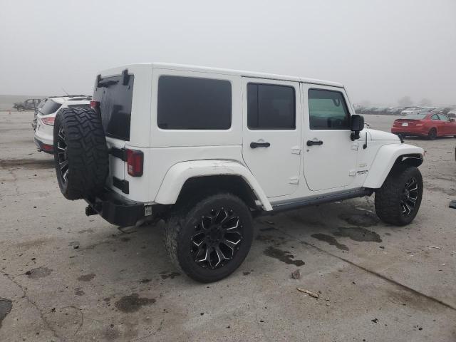 1C4BJWEG4DL609286 - 2013 JEEP WRANGLER U SAHARA WHITE photo 3