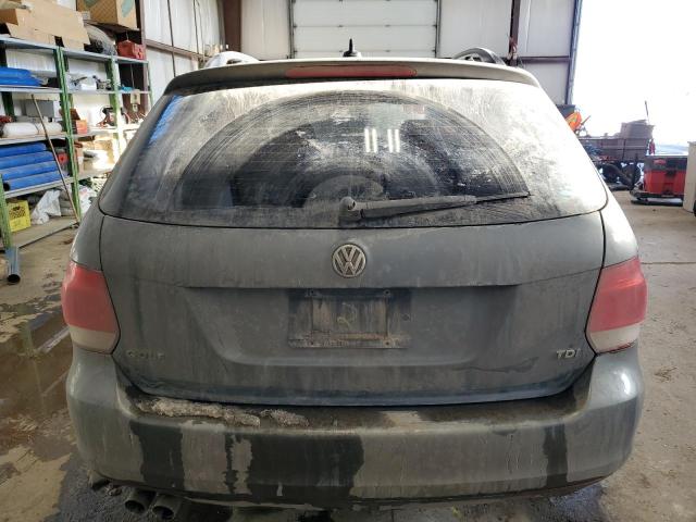 3VWPL7AJXCM694524 - 2012 VOLKSWAGEN JETTA TDI GRAY photo 6