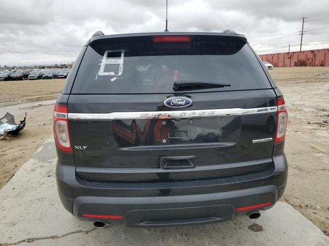 1FM5K7D83EGA22111 - 2014 FORD EXPLORER XLT BLACK photo 6