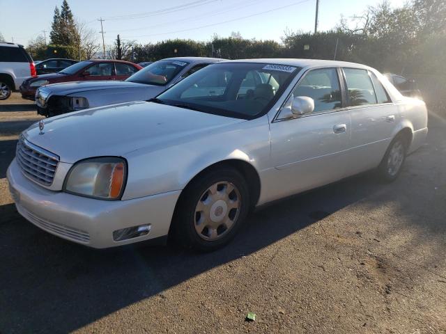 1G6KD54Y82U276659 - 2002 CADILLAC DEVILLE WHITE photo 1