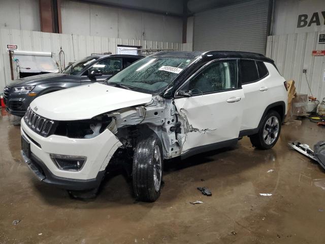 3C4NJDCB3KT647781 - 2019 JEEP COMPASS LIMITED WHITE photo 1