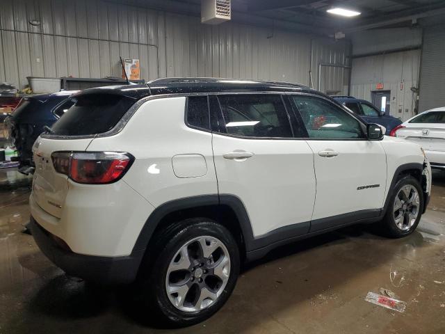 3C4NJDCB3KT647781 - 2019 JEEP COMPASS LIMITED WHITE photo 3
