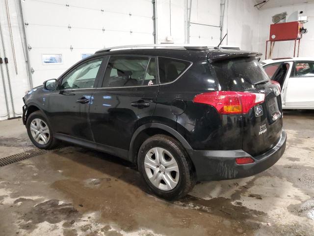 2T3BFREV2FW299348 - 2015 TOYOTA RAV4 LE BLACK photo 2