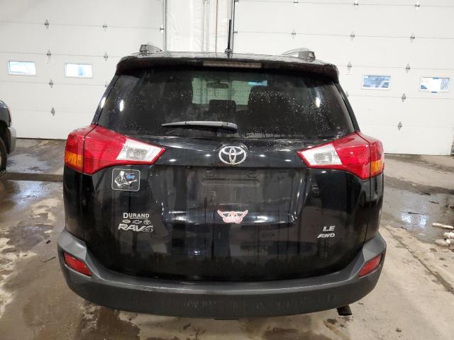 2T3BFREV2FW299348 - 2015 TOYOTA RAV4 LE BLACK photo 6