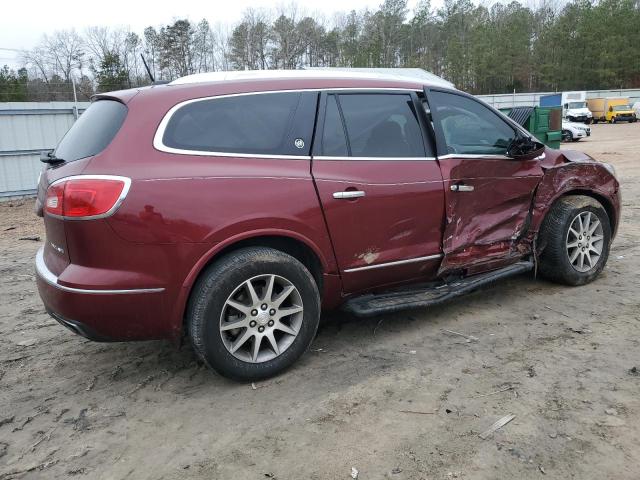 5GAKRBKD7GJ276644 - 2016 BUICK ENCLAVE RED photo 3