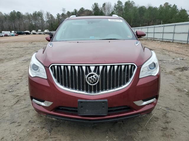 5GAKRBKD7GJ276644 - 2016 BUICK ENCLAVE RED photo 5