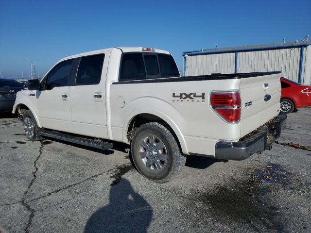 1FTFW1EF2BFB55337 - 2011 FORD F150 SUPERCREW WHITE photo 2