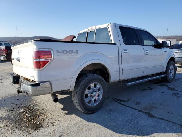 1FTFW1EF2BFB55337 - 2011 FORD F150 SUPERCREW WHITE photo 3