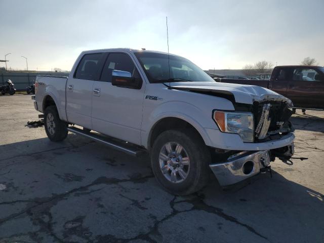 1FTFW1EF2BFB55337 - 2011 FORD F150 SUPERCREW WHITE photo 4