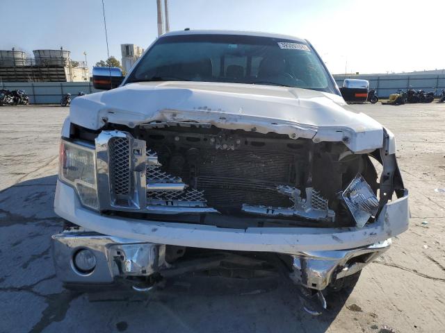 1FTFW1EF2BFB55337 - 2011 FORD F150 SUPERCREW WHITE photo 5