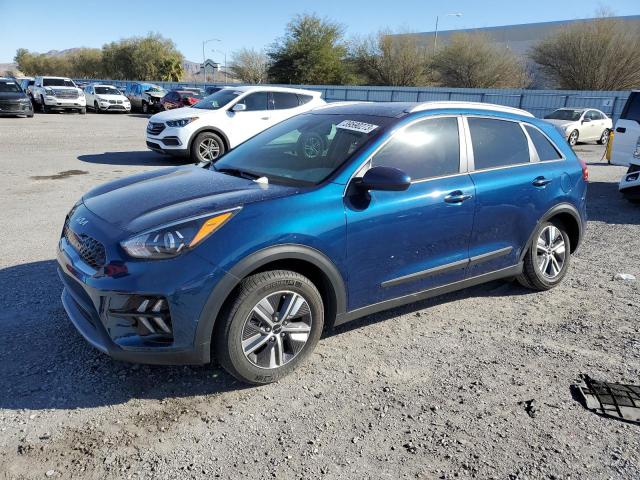 KNDCB3LCXN5523227 - 2022 KIA NIRO LX BLUE photo 1