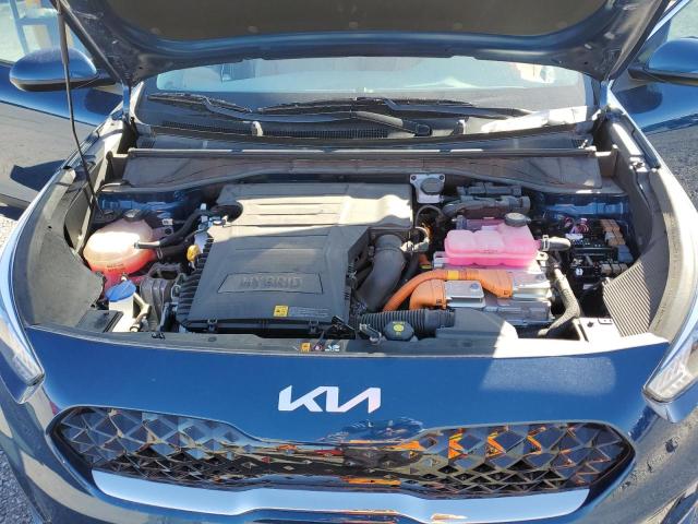 KNDCB3LCXN5523227 - 2022 KIA NIRO LX BLUE photo 12