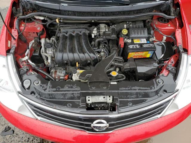 3N1BC1CP9CK273467 - 2012 NISSAN VERSA S RED photo 11