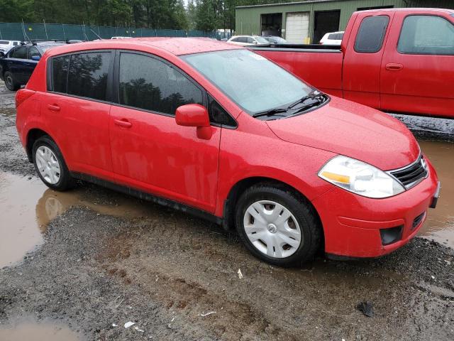 3N1BC1CP9CK273467 - 2012 NISSAN VERSA S RED photo 4