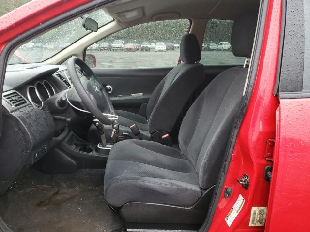 3N1BC1CP9CK273467 - 2012 NISSAN VERSA S RED photo 7