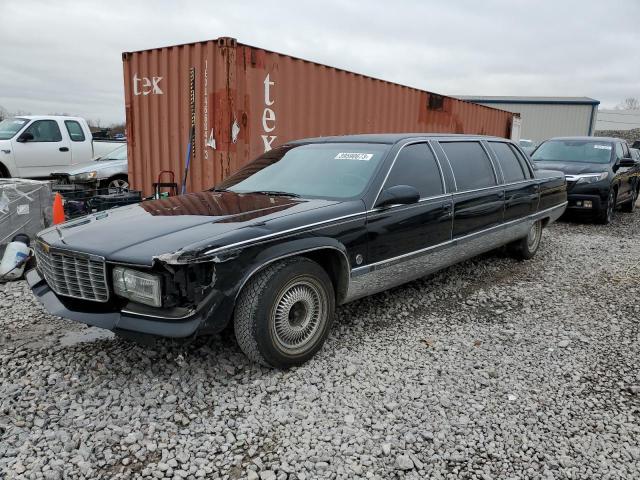 1G6DW52P8TR713044 - 1996 CADILLAC FLEETWOOD BASE BLACK photo 1