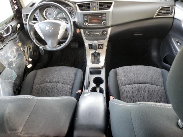 3N1AB7AP8FY257086 - 2015 NISSAN SENTRA S GRAY photo 8