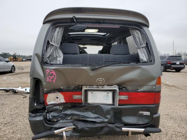 00000KCH160002119 - 1995 TOYOTA MINI VAN GRAY photo 6