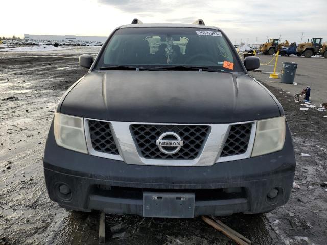 5N1AR18W57C629928 - 2007 NISSAN PATHFINDER LE შავი ფოტო 5